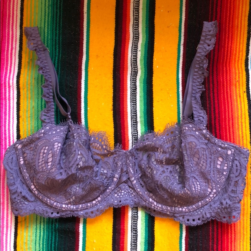 Victoria’s Secret lavender Balconette Bra
